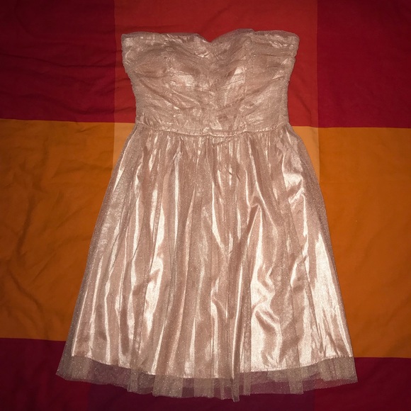 Forever 21 Light Pink Tulle Mini Dress - Picture 1 of 2